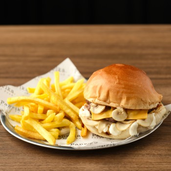 Double Mushroom Burger